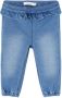 Name it BABY regular fit jeans NBFBIBI stonewashed Blauw Meisjes Stretchkatoen 74 - Thumbnail 1
