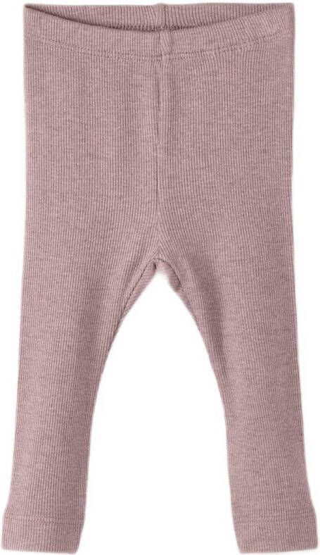 Name it BABY skinny broek NBNKAB zachtroze Legging Katoen 110