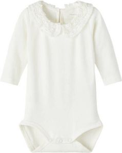 NAME IT BABY romper NBFTYLLA wit