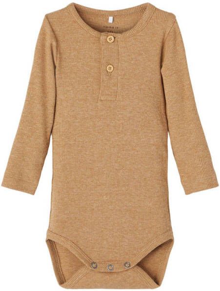 NAME IT BABY romper NBMKAB bruin