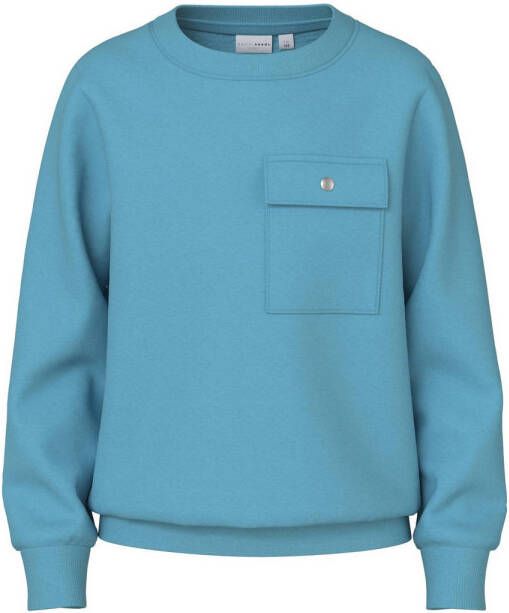 Name it KIDS sweater NKMVAN blauw 146 152 | Sweater van