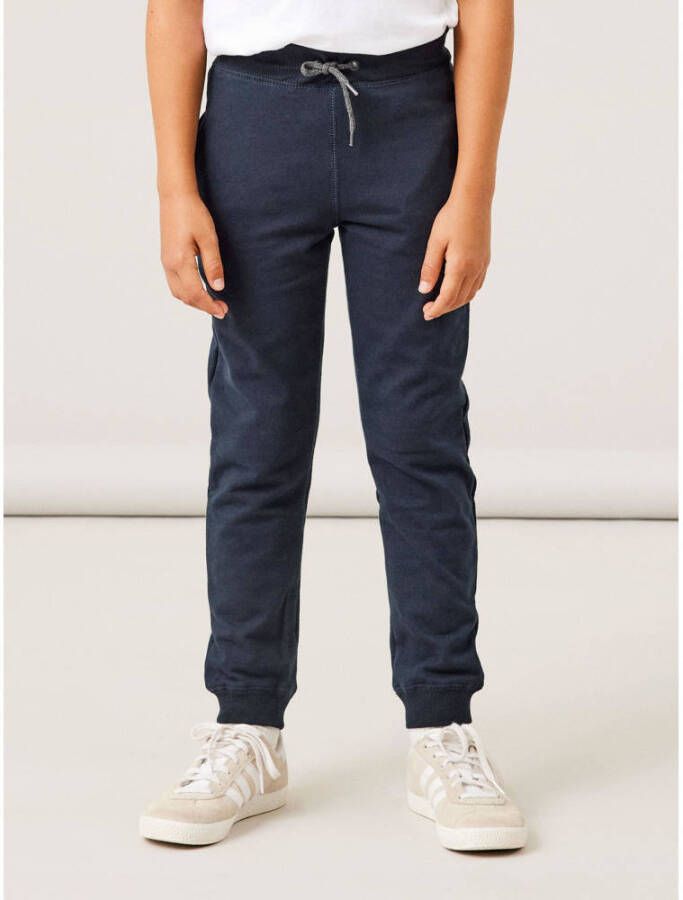 Name It Sweatbroek NKMSWEAT – Jogger met verstelbare tailleband en ribboorden