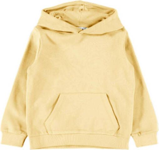 Name it KIDS gemêleerde hoodie NKFLENA geel Sweater Melée 104