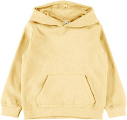 Name it KIDS gemêleerde hoodie NKFLENA geel Sweater Melée 116