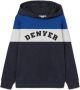 Name it KIDS hoodie NKMBERIK donkerblauw blauw wit Sweater Meerkleurig 134 140 - Thumbnail 1