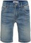 Name it KIDS jeans short Theo met biologisch katoen light denim short Blauw 110 - Thumbnail 1