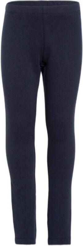 Name it KIDS legging NKFDAVINA met katoen donkerblauw Meisjes Stretchkatoen 128