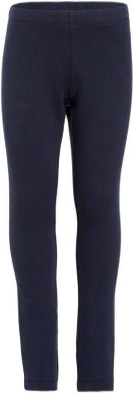 Name it KIDS legging NKFDAVINA met katoen donkerblauw Meisjes Stretchkatoen 128