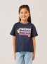 Name it KIDS Pokemon T-shirt NKFNATALY met printopdruk donkerblauw Meisjes Katoen Ronde hals 158 164 - Thumbnail 1