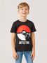 Name it KIDS Pokemon T-shirt NKMNABEL met printopdruk zwart Jongens Katoen Ronde hals 158 164 - Thumbnail 1