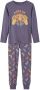 Name it KIDS pyjama NKMNIGHTSET met all over print grijsblauw oranje groen Jongens Stretchkatoen Ronde hals 110 116 - Thumbnail 1