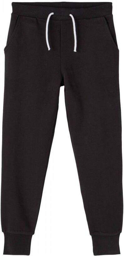 Name it KIDS regular fit joggingbroek NKFLENA met biologisch katoen zwart Katoen (biologisch) 110