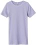 Name it KIDS ribgebreid T-shirt NKFKAB met kant lichtblauw Meisjes Stretchkatoen (duurzaam) Ronde hals 122 128 - Thumbnail 1