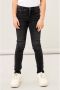 Name it KIDS skinny jeans NKFPOLLY black denim Zwart Meisjes Stretchdenim 104 - Thumbnail 1