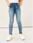 Name it KIDS skinny jeans NKFPOLLY medium blue denim Blauw Meisjes Stretchdenim 110 - Thumbnail 1