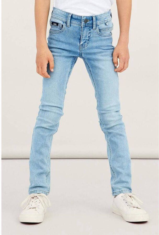 NAME IT KIDS skinny jeans NKMPETE light denim online kopen