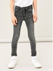 NAME IT KIDS skinny jeans NKMPETE medium grey denim