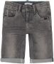 Name it KIDS slim fit jeans bermuda NKMTHEO grijs Denim short Jongens Stretchdenim 104 - Thumbnail 1