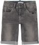 Name it KIDS slim fit jeans bermuda NKMTHEO grijs Denim short Jongens Stretchdenim 104 - Thumbnail 1