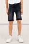 Name it KIDS slim fit jeans bermuda NKMTHEO zwart Denim short Jongens Stretchdenim 170 - Thumbnail 1