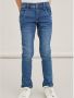 Name it KIDS slim fit jeans NKMSILAS medium blue denim Blauw 116 - Thumbnail 1