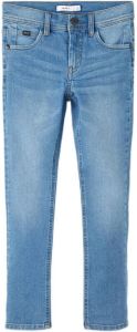 NAME IT KIDS slim fit jeans NKMSILAS medium blue denim