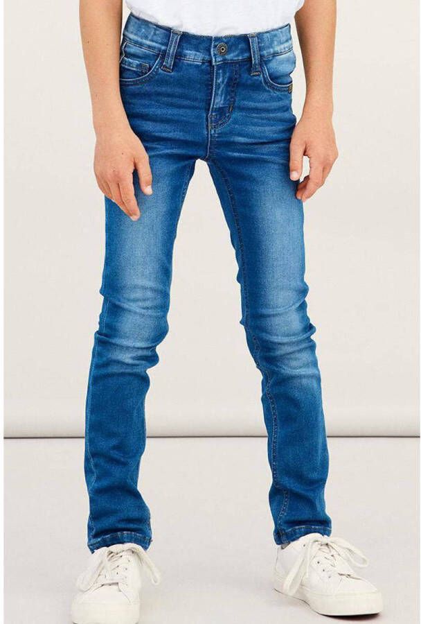 Name it Kids Nkmtheo Dnmclas Pant Noos Medium Blue Denim | Freewear Jeans Blauw Heren - Foto 1