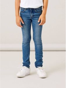 NAME IT KIDS slim fit jeans NKMTHEO XSLIM JEANS 1090-IO NOOS medium blue denim