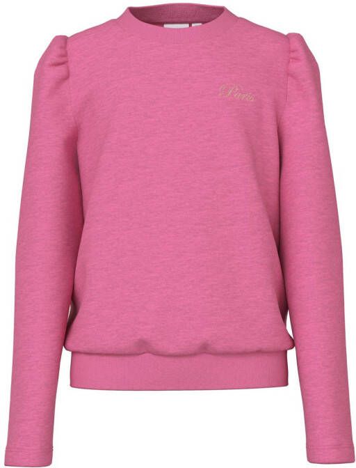 Name it KIDS sweater NKFVIMA roze 122 128 | Sweater van