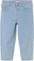Name it MINI tapered fit jeans NMFBELLA light blue denim Blauw Meisjes Stretchdenim 104 - Thumbnail 1