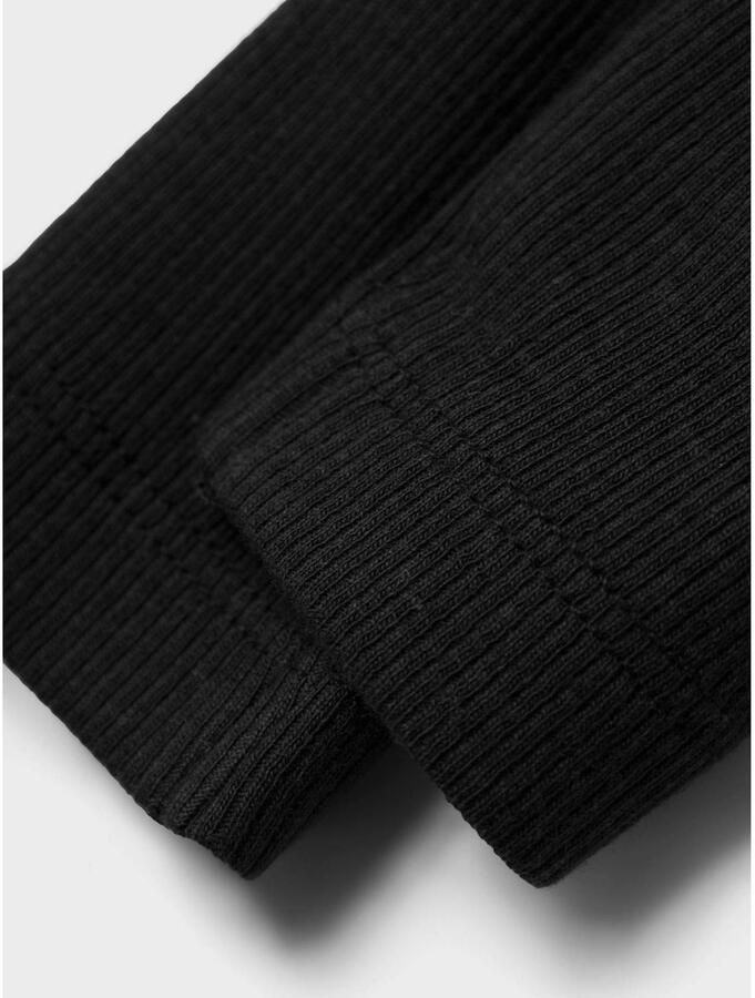 Name it BABY broek NBNKAB zwart Legging Katoen Effen 104 - Foto 3