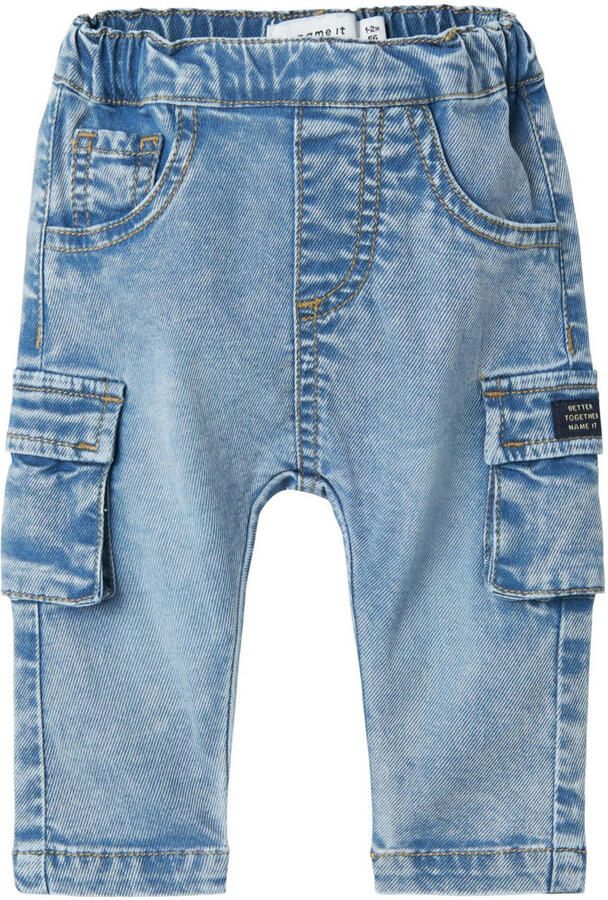 NAME IT BABY regular waist regular fit jeans medium blue denim - Foto 3