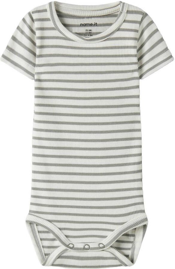 NAME IT BABY romper grijs