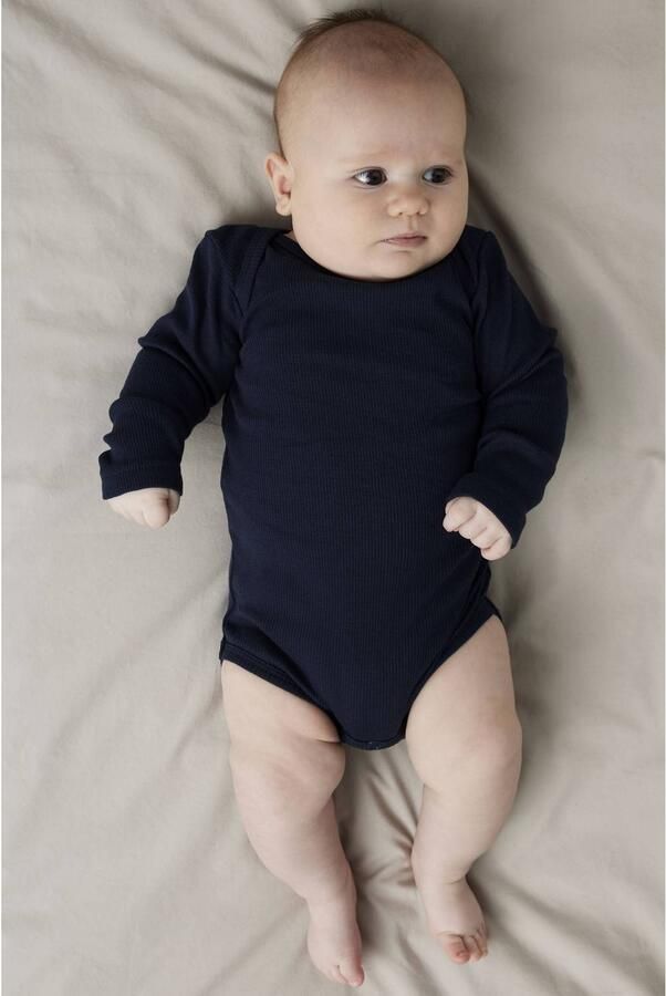 Name It Body met lange mouwen NBNBODY voor meisjes en jongens met ribstructuur en comfort (set 5-delig) - Foto 2