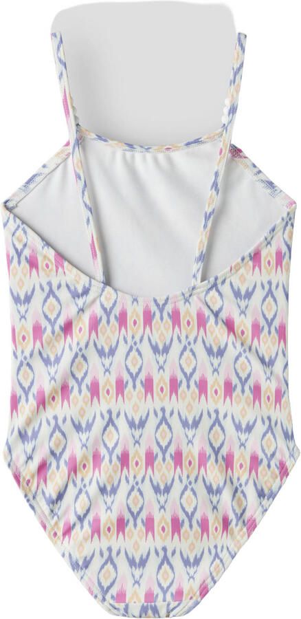 NAME IT KIDS badpak paars roze wit - Foto 3