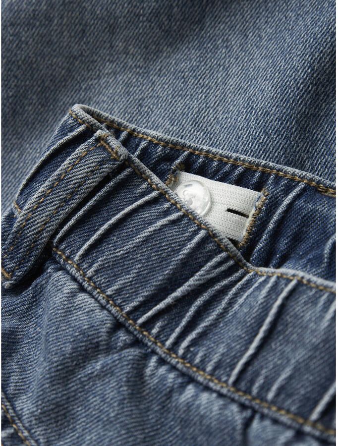 NAME IT KIDS baggy short medium blue denim - Foto 2