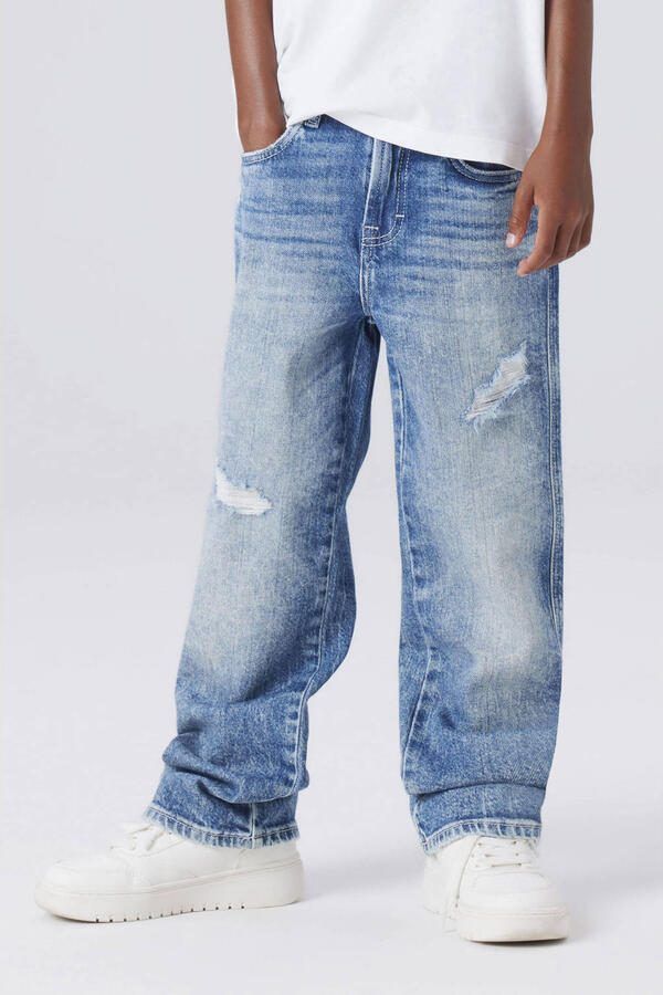 NAME IT KIDS barrel jeans medium blue denim - Foto 2