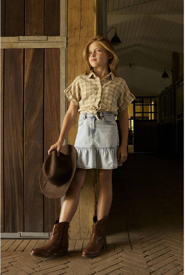 NAME IT KIDS blouse lichtgeel - Foto 2
