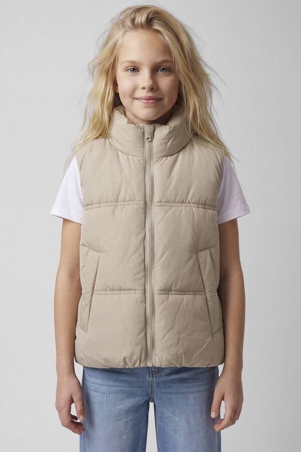 Name It Bodywarmer NKFMAKET voor meisjes met opstaande kraag en lichte vulling - Foto 2
