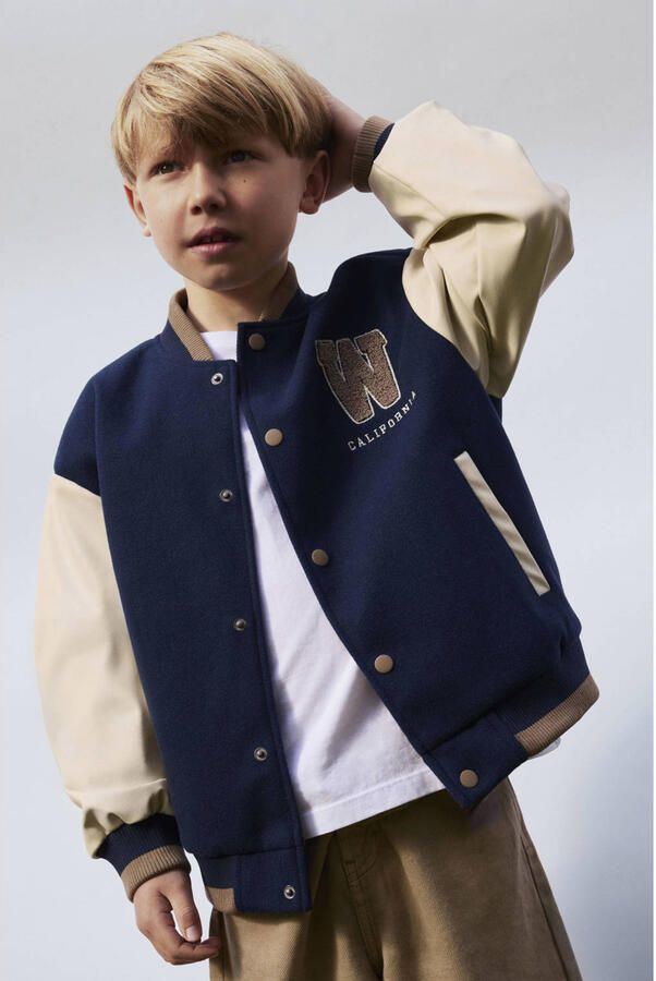 NAME IT KIDS bomberjack donkerblauw