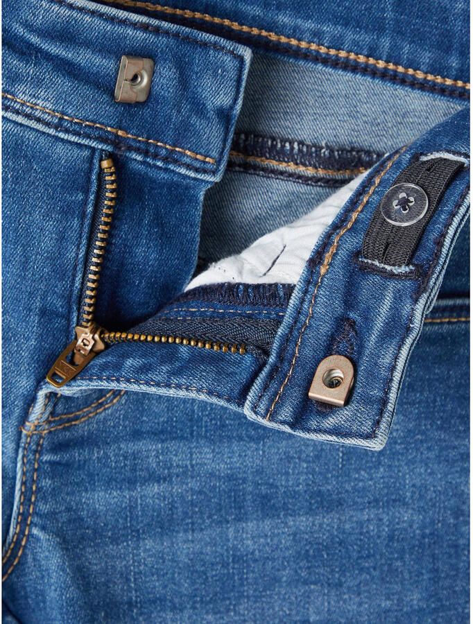 Name it KIDS bootcut fit jeans NKFPOLLY black denim Blauw Meisjes Stretchdenim 128 - Foto 3