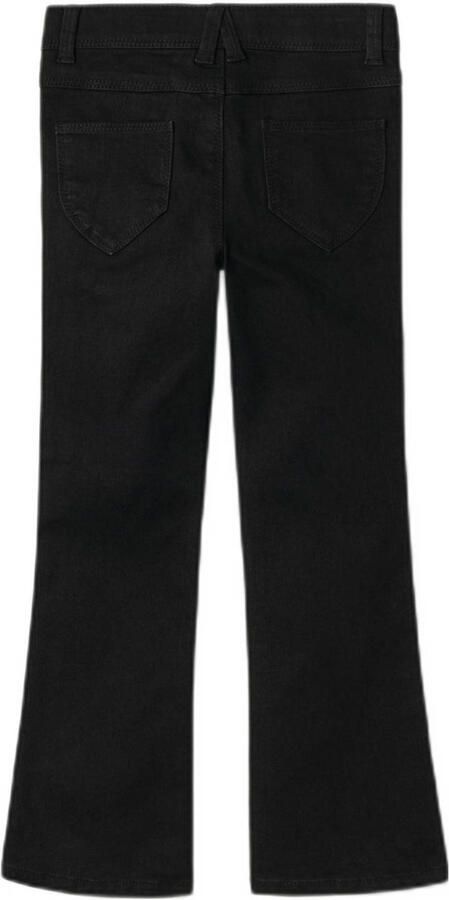 Name it KIDS bootcut fit jeans NKFPOLLY black denim Zwart Meisjes Stretchdenim 104 - Foto 2