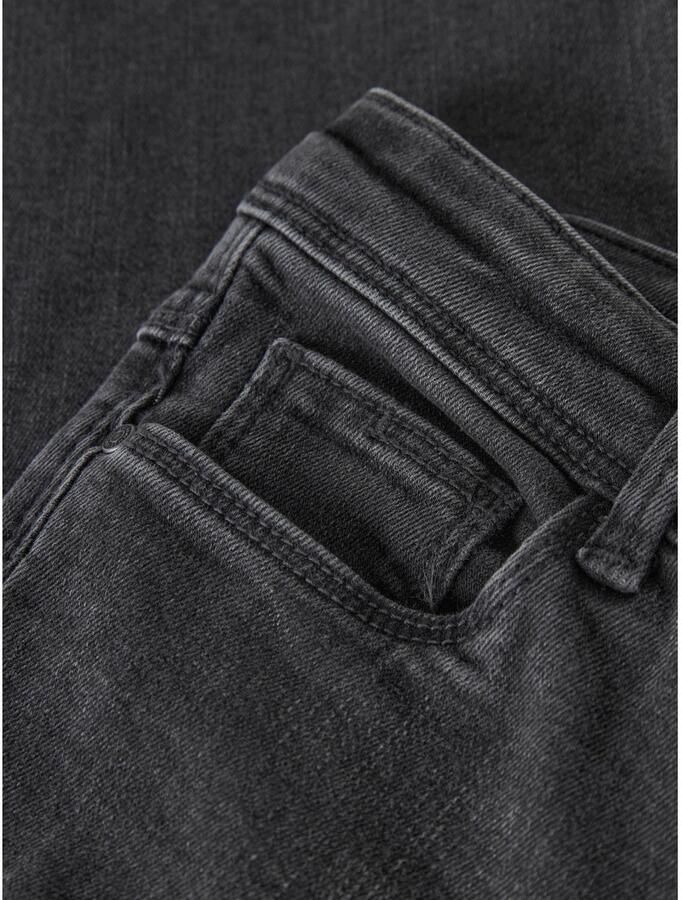 Name it KIDS bootcut fit jeans NKFPOLLY black denim Grijs Meisjes Stretchdenim 128 - Foto 4