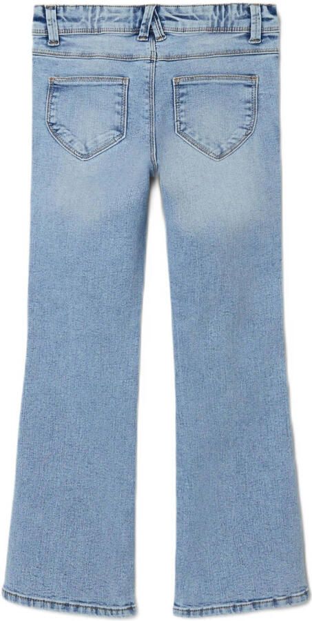 Name it KIDS bootcut fit jeans NKFPOLLY light blue denim Blauw Meisjes Stretchdenim 164