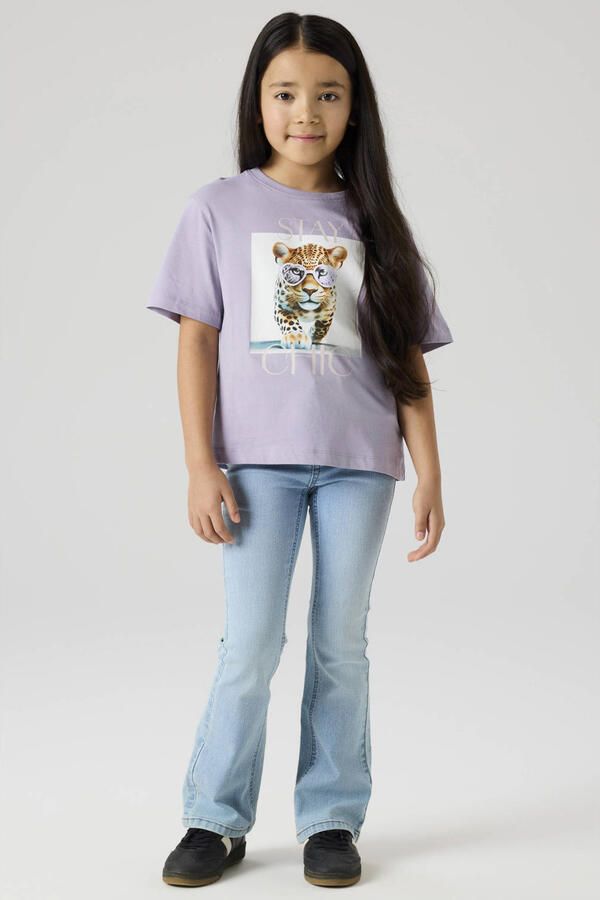 NAME IT KIDS bootcut jeans light blue denim - Foto 3