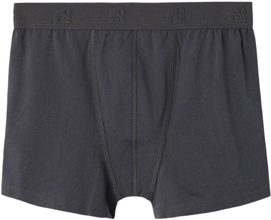 NAME IT KIDS boxershort Iron Space donkergrijs blauw (set van 3) Jongens Stretchkatoen - Foto 2