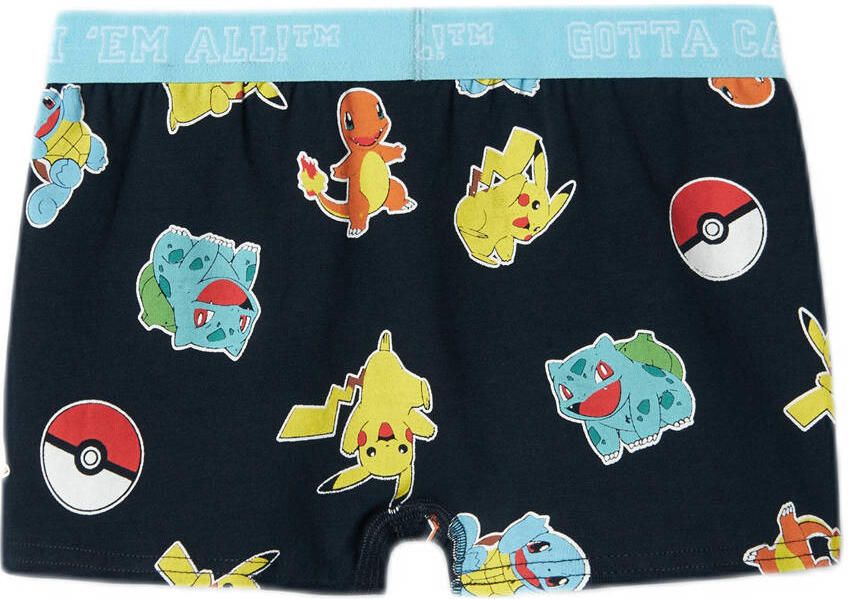 NAME IT KIDS boxershort NKMASGAR POKEMON set van 2 zwart multicolor - Foto 2