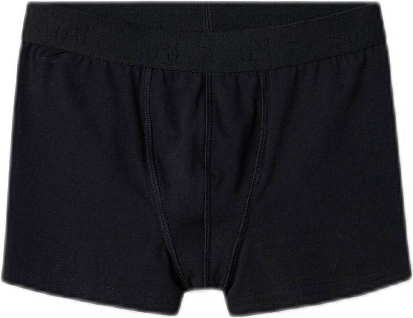 NAME IT KIDS boxershort NKMBOXER set van 3 zwart