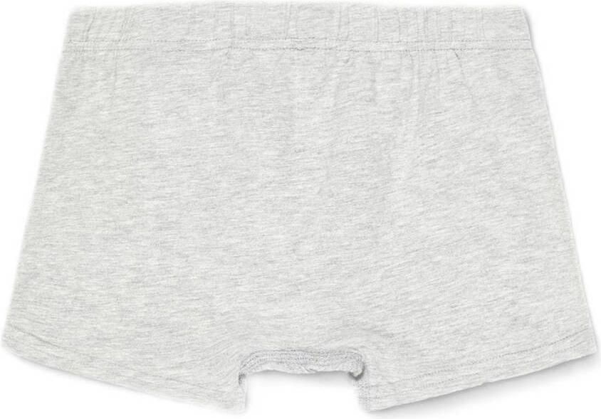 Name it KIDS boxershort NKMTIGHTS set van 3 grijs melange donkerblauw Jongens Stretchkatoen 146 152 - Foto 2