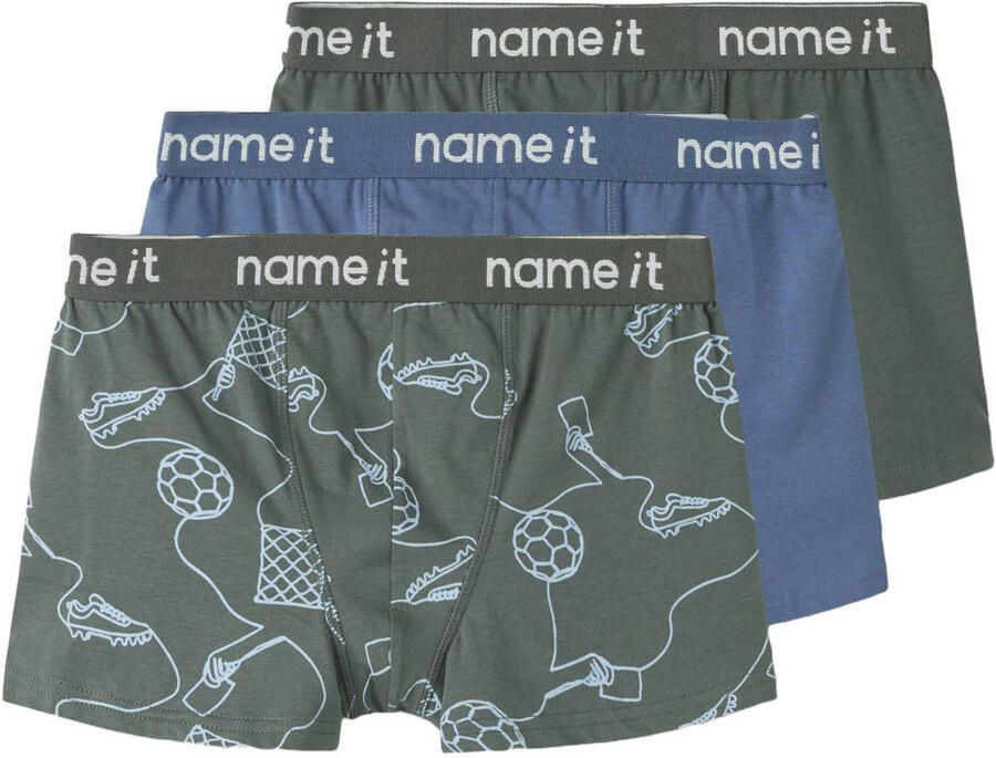 NAME IT KIDS boxershorts met print (set van 3)